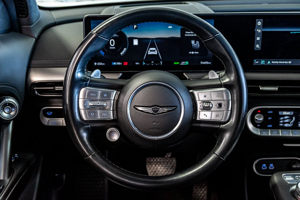 GENESIS GV60 ADVANCED AWD TOIT CUIR NAVIGATION CAMERA 2023 à Montréal, Québec - 18 - w1024h768px