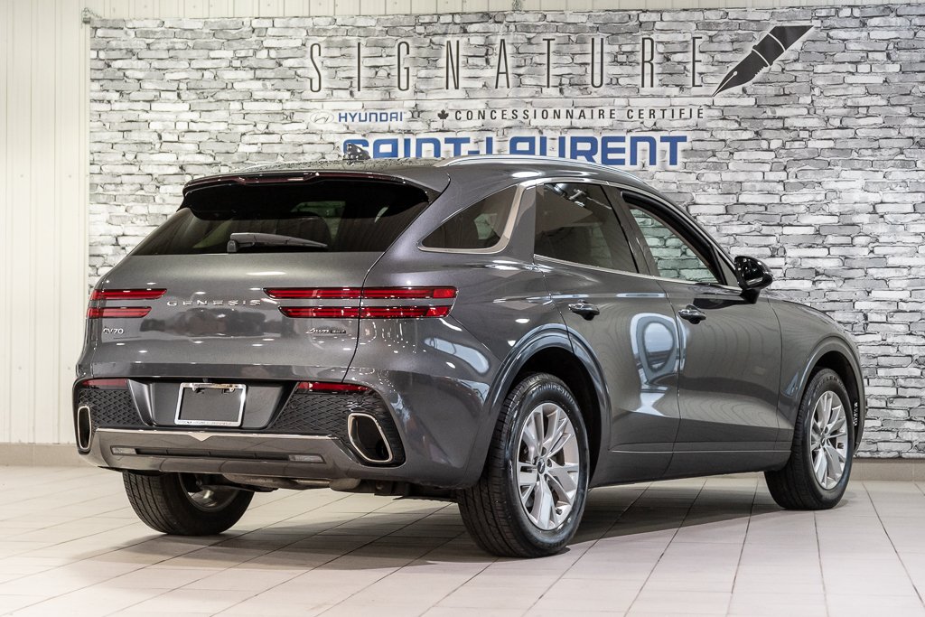 2022 GENESIS GV70 SELECT 2.5T AWD CUIR NAVIGATION CAMERA in Montréal, Quebec - 16 - w1024h768px