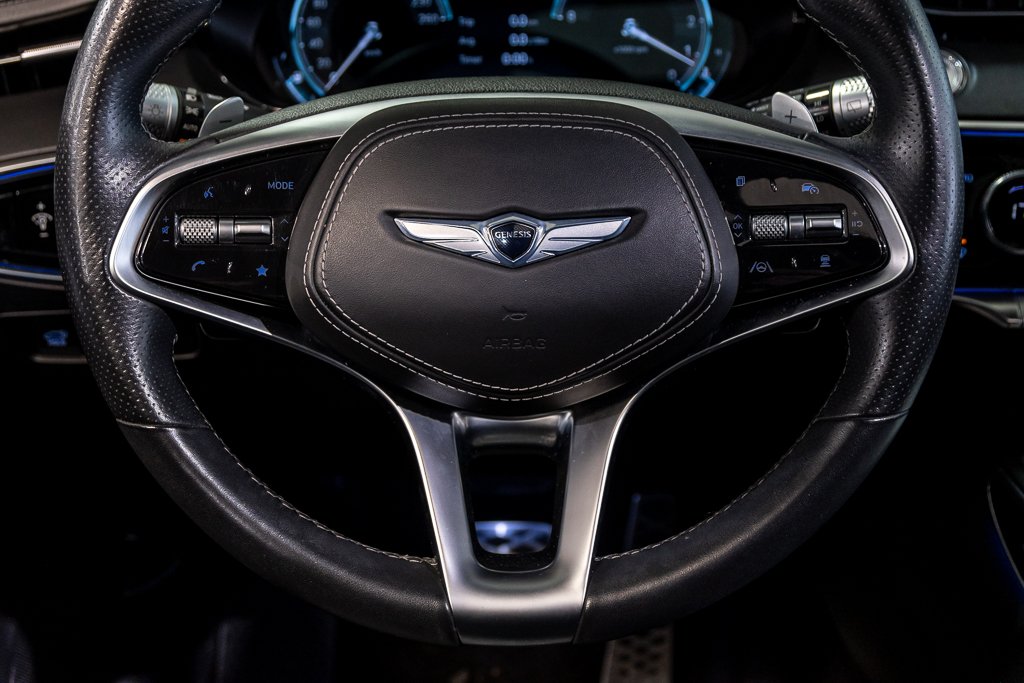 GENESIS GV70 3.5T SPORT PLUS AWD 375HP HUD CAM360 CUIR NAPPA 2022 à Montréal, Québec - 25 - w1024h768px