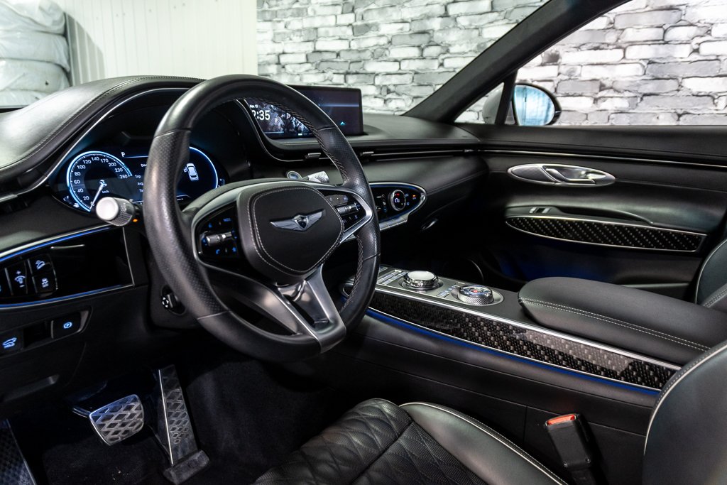 GENESIS GV70 3.5T SPORT PLUS AWD 375HP HUD CAM360 CUIR NAPPA 2022 à Montréal, Québec - 21 - w1024h768px