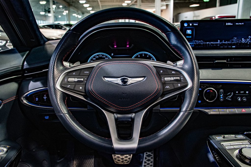 2023 GENESIS GV70 3.5T SPORT PLUS 375HP  HEAD-UP CAM360 CUIR NAPPA in Montréal, Quebec - 37 - w1024h768px