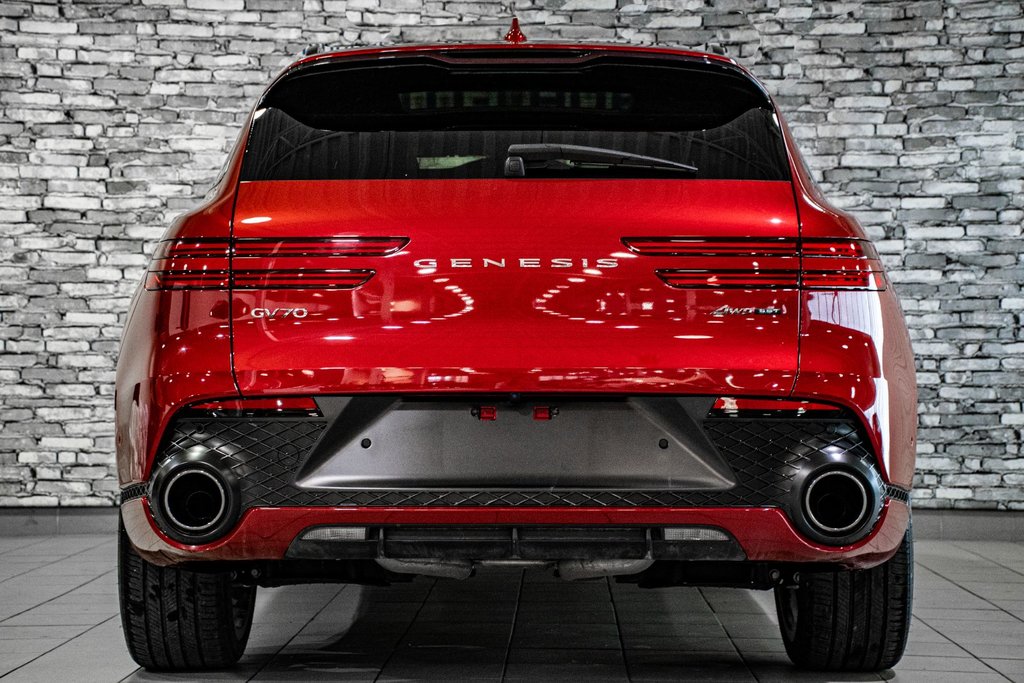 2023 GENESIS GV70 3.5T SPORT PLUS 375HP  HEAD-UP CAM360 CUIR NAPPA in Montréal, Quebec - 15 - w1024h768px