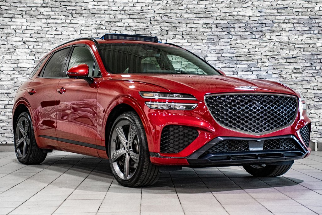 2023 GENESIS GV70 3.5T SPORT PLUS 375HP  HEAD-UP CAM360 CUIR NAPPA in Montréal, Quebec - 9 - w1024h768px