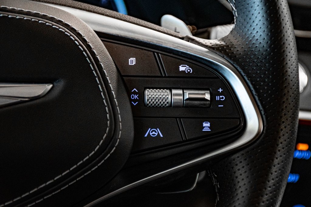 GENESIS GV70 3.5T SPORT PLUS 375HP  HEAD-UP CAM360 CUIR NAPPA 2023 à Montréal, Québec - 38 - w1024h768px