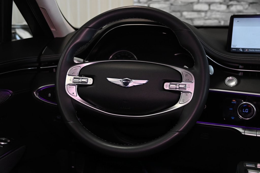 GENESIS GV70 2.5T ADVANCED PLUS HUD NAV CAM 360 CUIR TOIT PANO 2023 à Montréal, Québec - 34 - w1024h768px