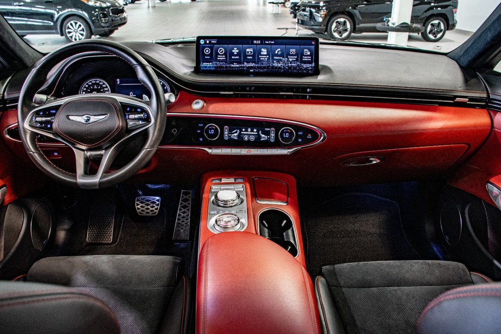 2023 GENESIS GV70 2.5T PRESTIGE AWD CAM 360 SIEGE MASSAGE TOIT PANO in Montréal, Quebec - 5 - w1024h768px