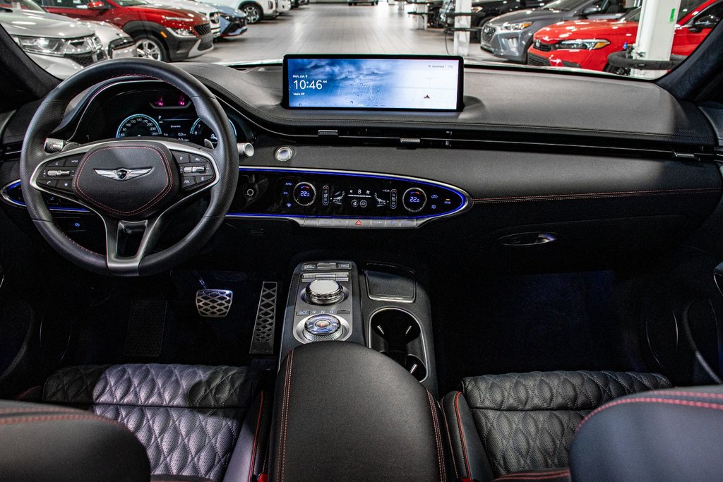 2023 GENESIS GV70 3.5T SPORT PLUS 375HP HEAD-UP CAM360 CUIR NAPPA in Montréal, Quebec - 5 - w1024h768px