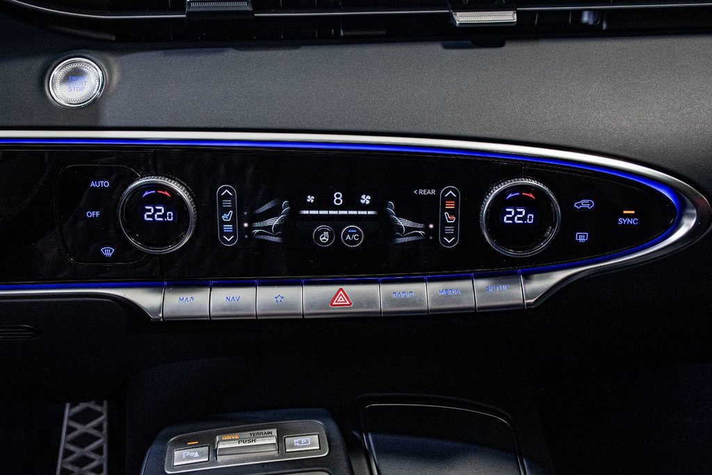 2023 GENESIS GV70 3.5T SPORT PLUS 375HP HEAD-UP CAM360 CUIR NAPPA in Montréal, Quebec - 31 - w1024h768px