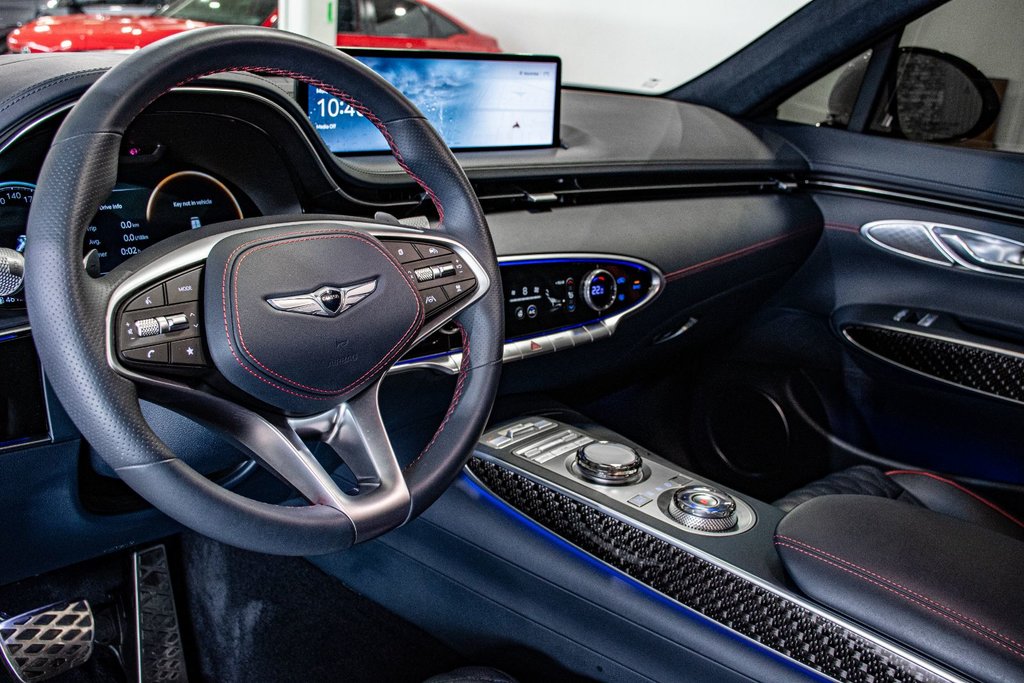 2023 GENESIS GV70 3.5T SPORT PLUS 375HP HEAD-UP CAM360 CUIR NAPPA in Montréal, Quebec - 21 - w1024h768px