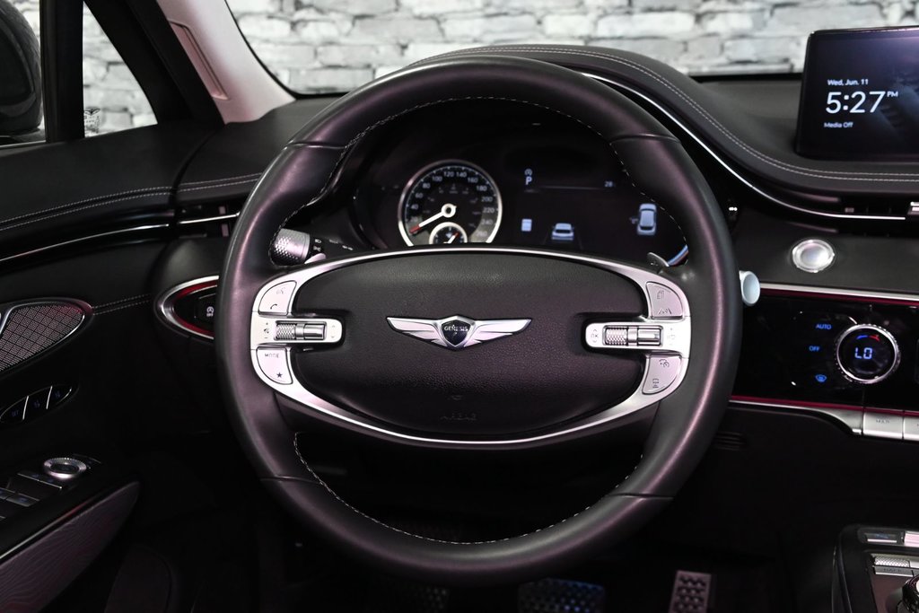 2023 GENESIS GV70 2.5T ADVANCED PLUS HUD NAV CAM 360 CUIR TOIT PANO in Montréal, Quebec - 38 - w1024h768px