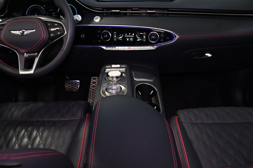 2023 GENESIS GV70 3.5T SPORT PLUS 375HP HEAD-UP CAM360 CUIR NAPPA in Montréal, Quebec - 38 - w1024h768px
