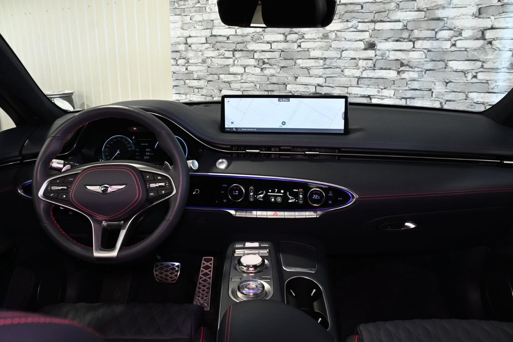 2023 GENESIS GV70 3.5T SPORT PLUS 375HP HEAD-UP CAM360 CUIR NAPPA in Montréal, Quebec - 33 - w1024h768px