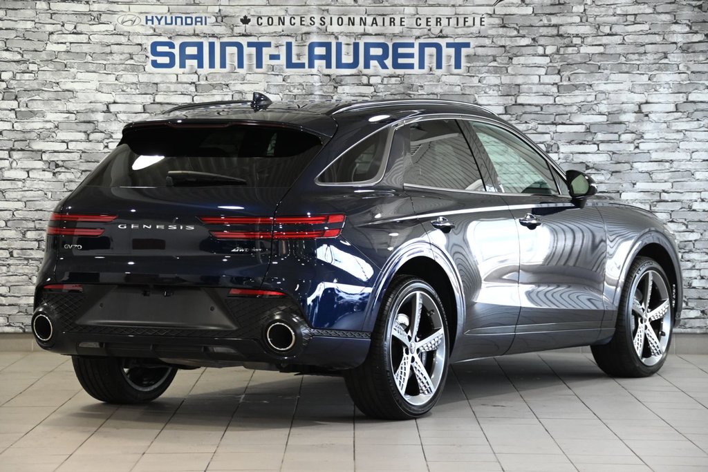 2023 GENESIS GV70 3.5T SPORT PLUS 375HP HEAD-UP CAM360 CUIR NAPPA in Montréal, Quebec - 9 - w1024h768px