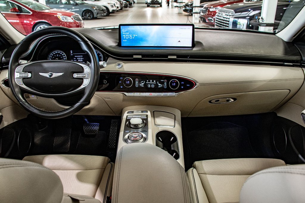 GENESIS GV70 2.5T ADVANCED AWD CUIR TOIT PANO CAMERA NAV 2023 à Montréal, Québec - 5 - w1024h768px