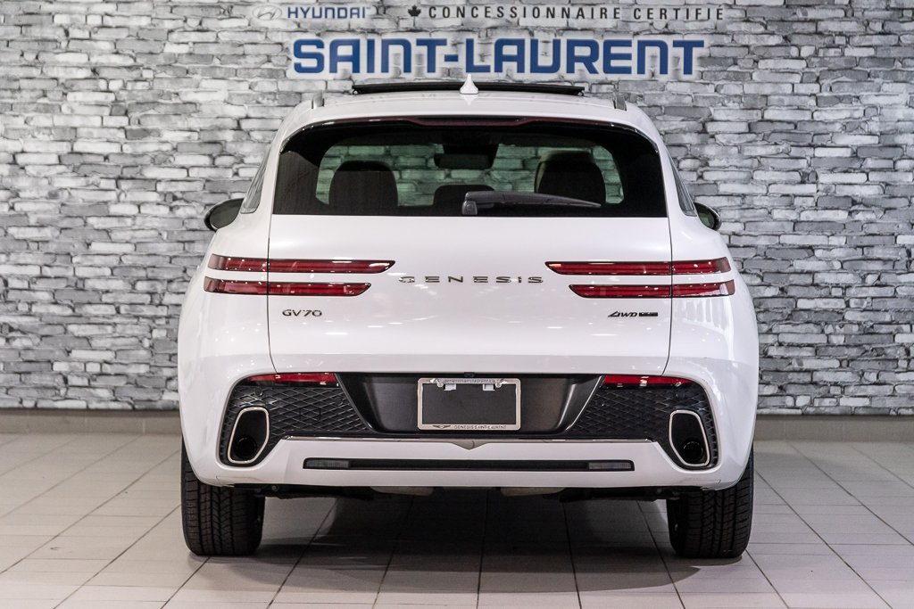 GENESIS GV70 2.5T  ADVANCED AWD CUIR TOIT PANO CAMERA NAV 2023 à Montréal, Québec - 13 - w1024h768px