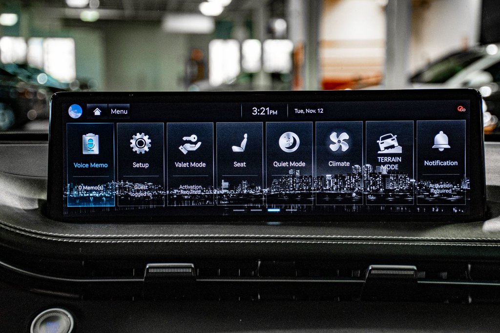 GENESIS GV70 2.5T AWD ADVANCED PLUS NAV CAM 360 CUIR TOIT PANO 2024 à Montréal, Québec - 29 - w1024h768px
