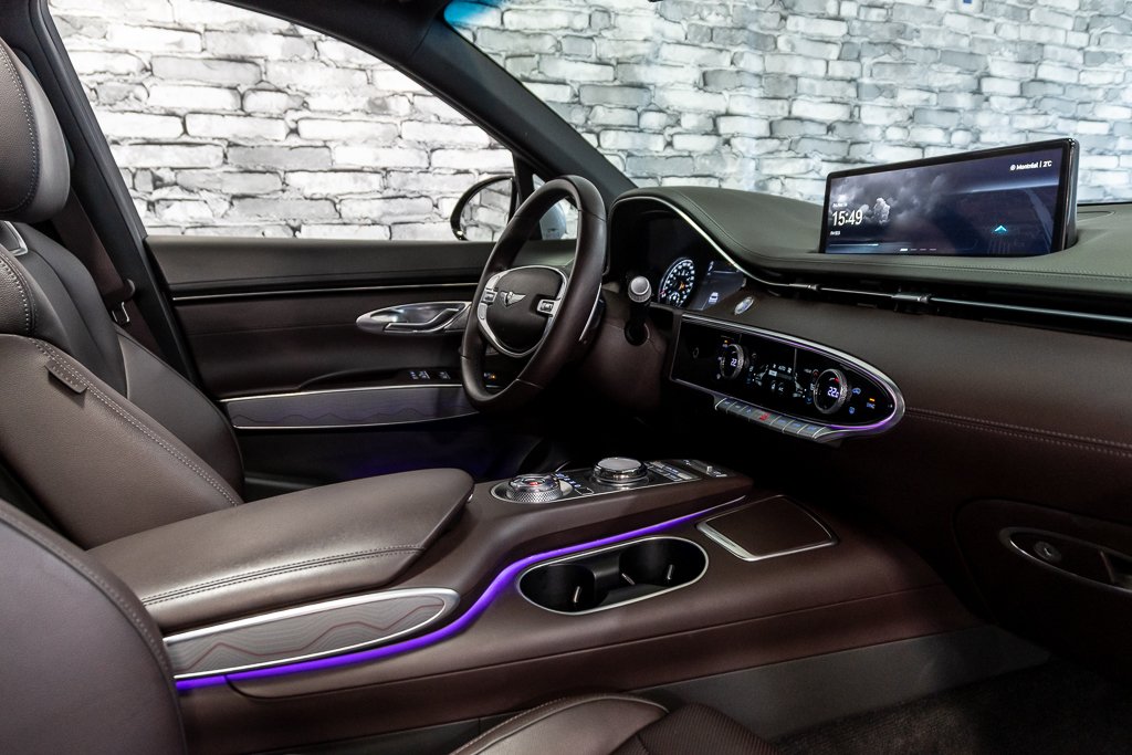 GENESIS GV70 2.5T ADVANCED AWD CUIR TOIT PANO CAMERA NAV 2024 à Montréal, Québec - 22 - w1024h768px