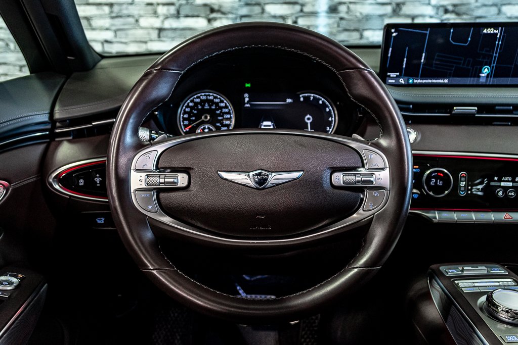 2024 GENESIS GV70 2.5T ADVANCED AWD 300HP TOIT NAV CUIR MAGS in Montréal, Quebec - 20 - w1024h768px