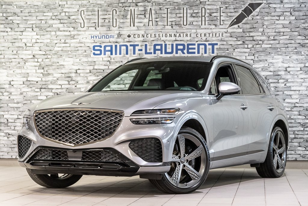 GENESIS GV70 3.5T Sport Plus w/LSD AWD 375HP HUD CAM360 CUIR 2025 à Montréal, Québec - 1 - w1024h768px