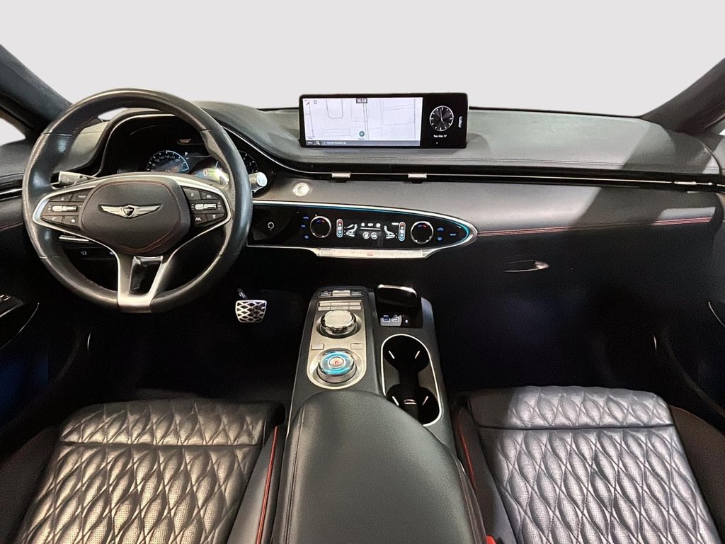 GENESIS GV70 3.5T SPORT PLUS 375HP  HEAD-UP CAM360 CUIR 2025 à Montréal, Québec - 22 - w1024h768px