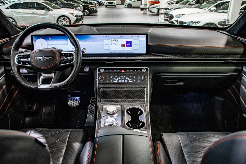 GENESIS GV80 Coupe 3.5T V6 ES-C AWD CAM 360 NAV AUTO PARK CUIR NAPPA 2025 à Montréal, Québec - 5 - w1024h768px