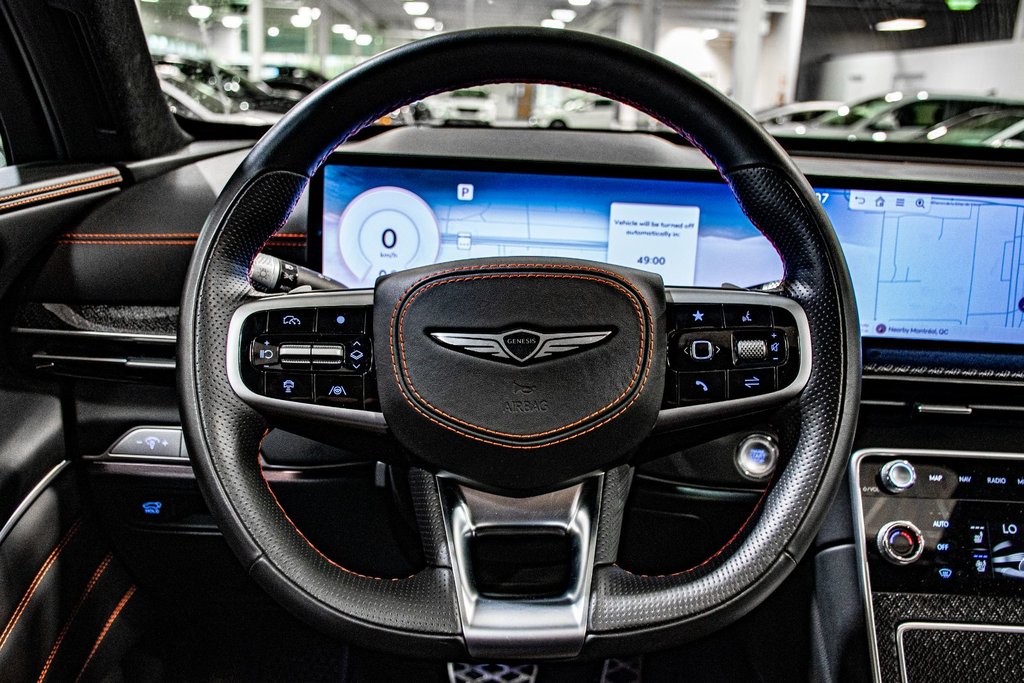 GENESIS GV80 Coupe 3.5T V6 ES-C AWD CAM 360 NAV AUTO PARK CUIR NAPPA 2025 à Montréal, Québec - 37 - w1024h768px