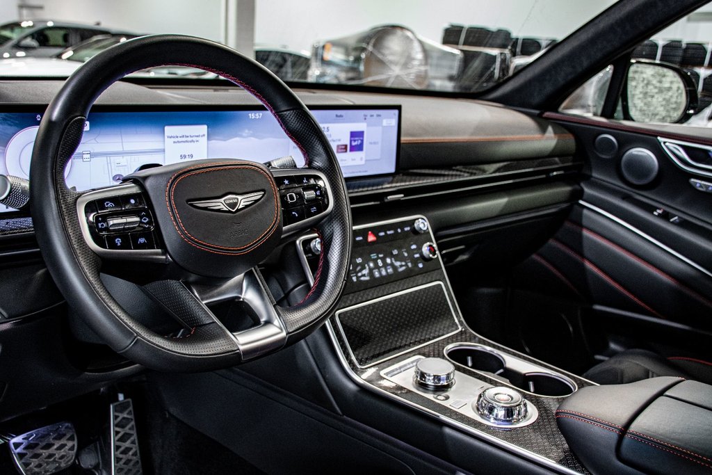 GENESIS GV80 Coupe 3.5T V6 ES-C AWD CAM 360 NAV AUTO PARK CUIR NAPPA 2025 à Montréal, Québec - 20 - w1024h768px