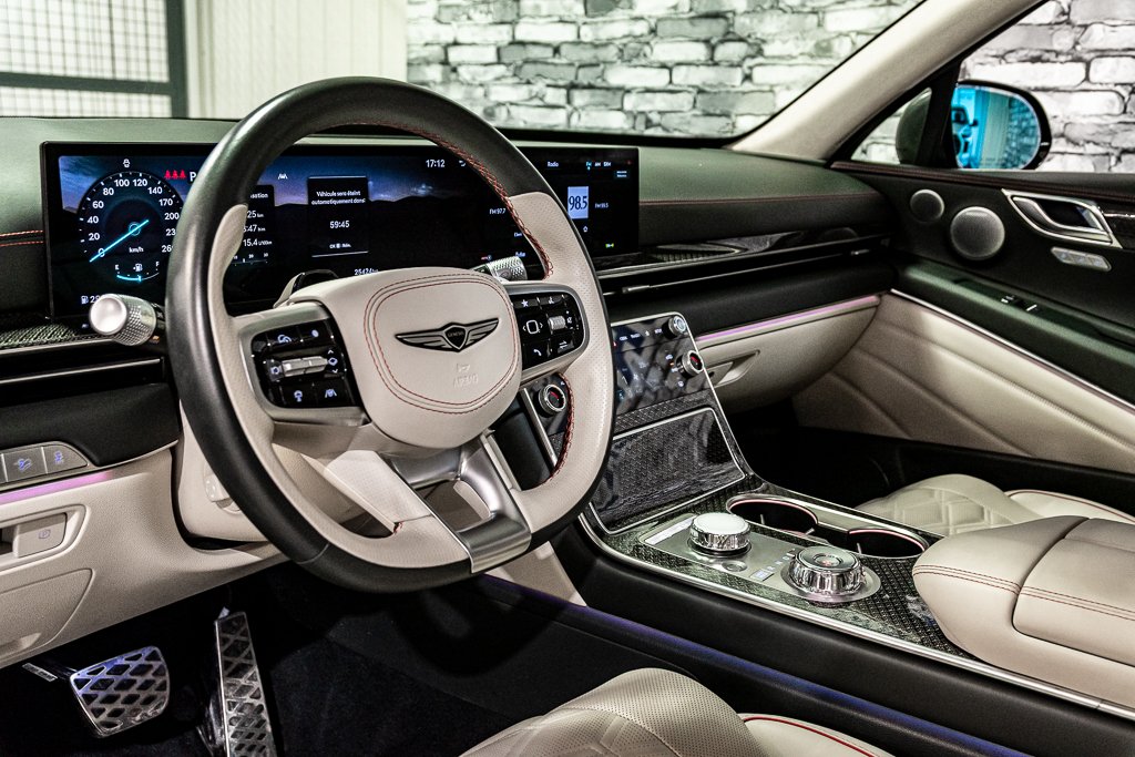 GENESIS GV80 Coupe 3.5T e-SC AWD 415HP TOIT GPS CAM 360 PARK 2025 à Montréal, Québec - 20 - w1024h768px