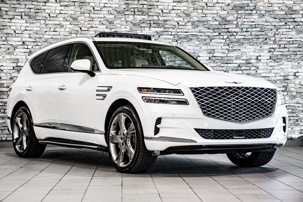 GENESIS GV80 3.5T ADVANCED AWD 7 PASS CAM360 CUIR TOIT PANO GPS 2021 à Montréal, Québec - 8 - w1024h768px