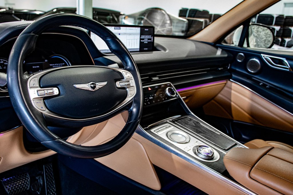 GENESIS GV80 3.5T ADVANCED AWD 7 PASS CAM360 CUIR TOIT PANO GPS 2021 à Montréal, Québec - 19 - w1024h768px