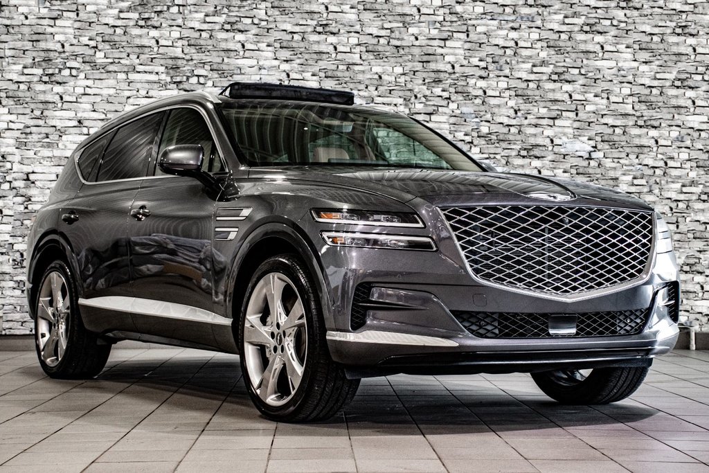 2022 GENESIS GV80 3.5T PRESTIGE 7 PASSAGER TOIT CAM360 PARK ASSIST in Montréal, Quebec - 9 - w1024h768px