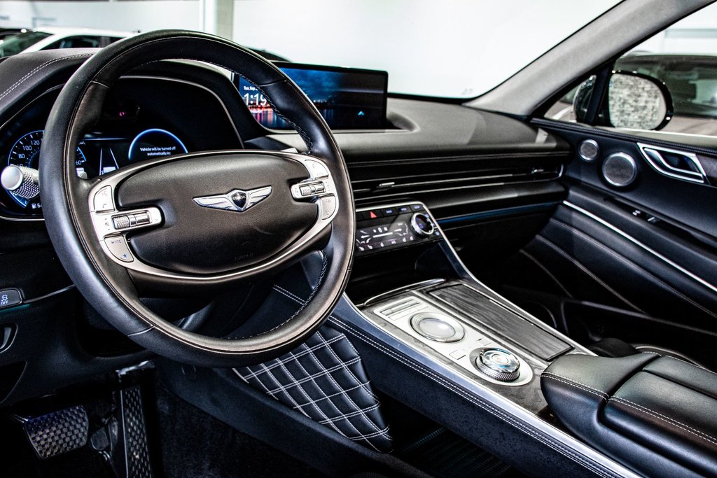 2022 GENESIS GV80 3.5T PRESTIGE 7 PASSAGER TOIT CAM360 PARK ASSIST in Montréal, Quebec - 21 - w1024h768px