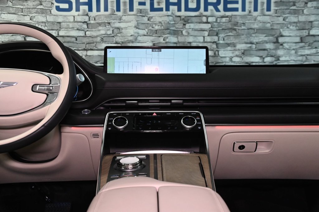 GENESIS GV80 3.5T PRESTIGE 7 PASSAGER TOIT CAM360 PARK ASSIST 2023 à Montréal, Québec - 41 - w1024h768px