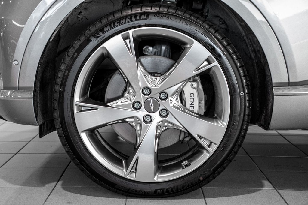 GENESIS GV80 PRESTIGE 3.5T AWD 375HP TOIT CAM 360 PARK ASSIST 2023 à Montréal, Québec - 7 - w1024h768px