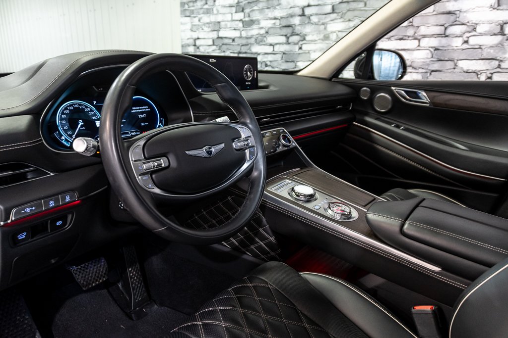 2024 GENESIS GV80 PRESTIGE 3.5T AWD 375HP TOIT CAM 360 PARK ASSIST in Montréal, Quebec - 22 - w1024h768px