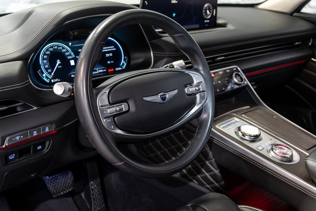 2024 GENESIS GV80 PRESTIGE 3.5T AWD 375HP TOIT CAM 360 PARK ASSIST in Montréal, Quebec - 21 - w1024h768px