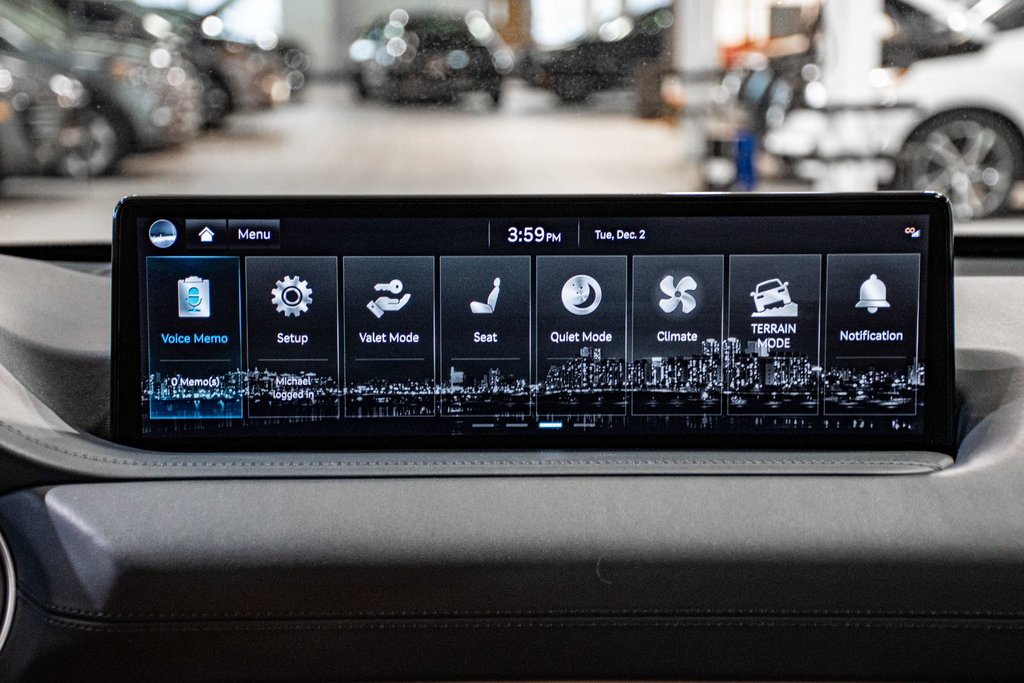 GENESIS GV80 PRESTIGE 3.5T AWD 375HP TOIT CAM 360 PARK ASSIST 2024 à Montréal, Québec - 27 - w1024h768px