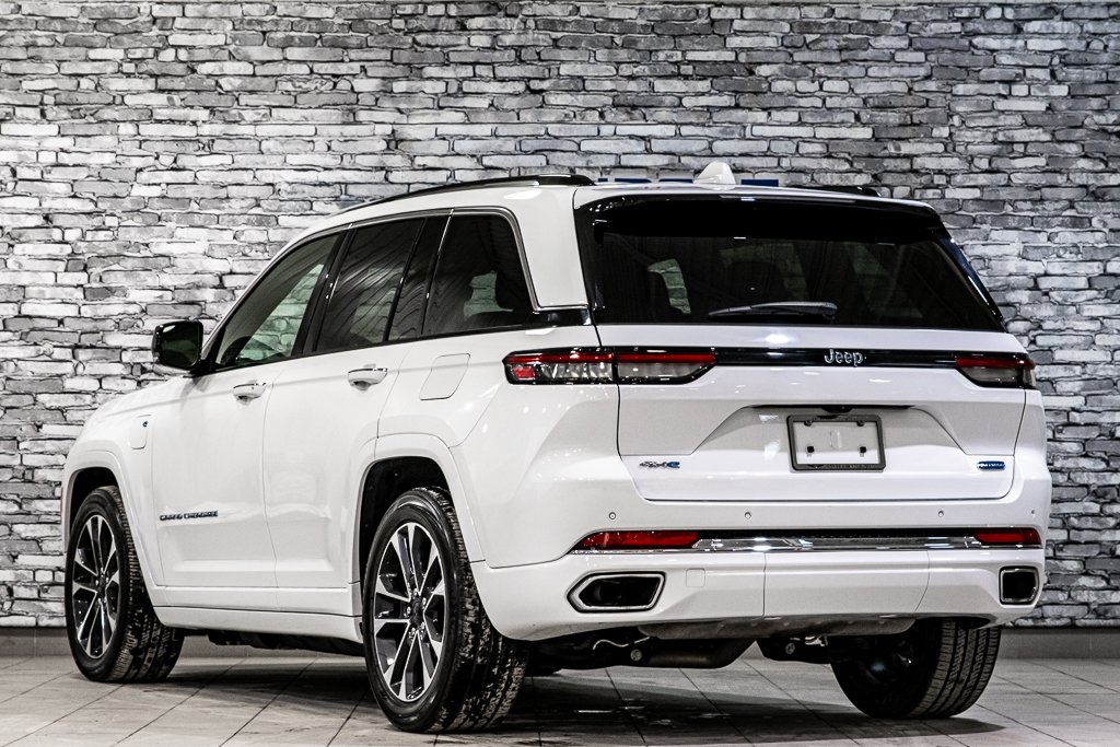 Jeep Grand Cherokee 4xe OVERLAND HYBRID-RECHARGEABLE CUIR TOIT NAV CAM 2022 à Montréal, Québec - 3 - w1024h768px