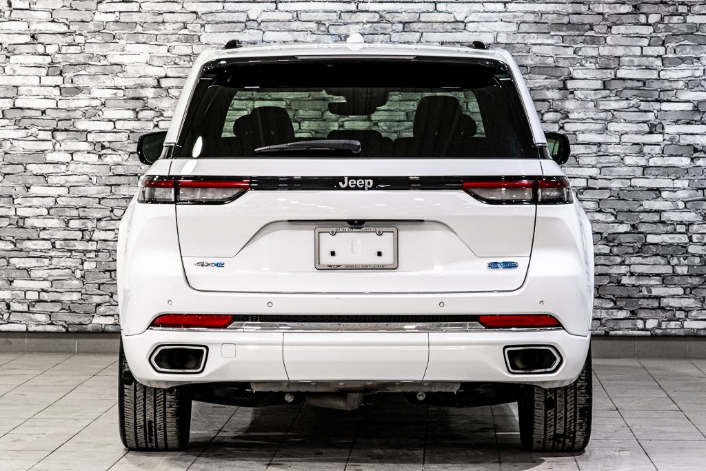 Jeep Grand Cherokee 4xe OVERLAND HYBRID-RECHARGEABLE CUIR TOIT NAV CAM 2022 à Montréal, Québec - 13 - w1024h768px