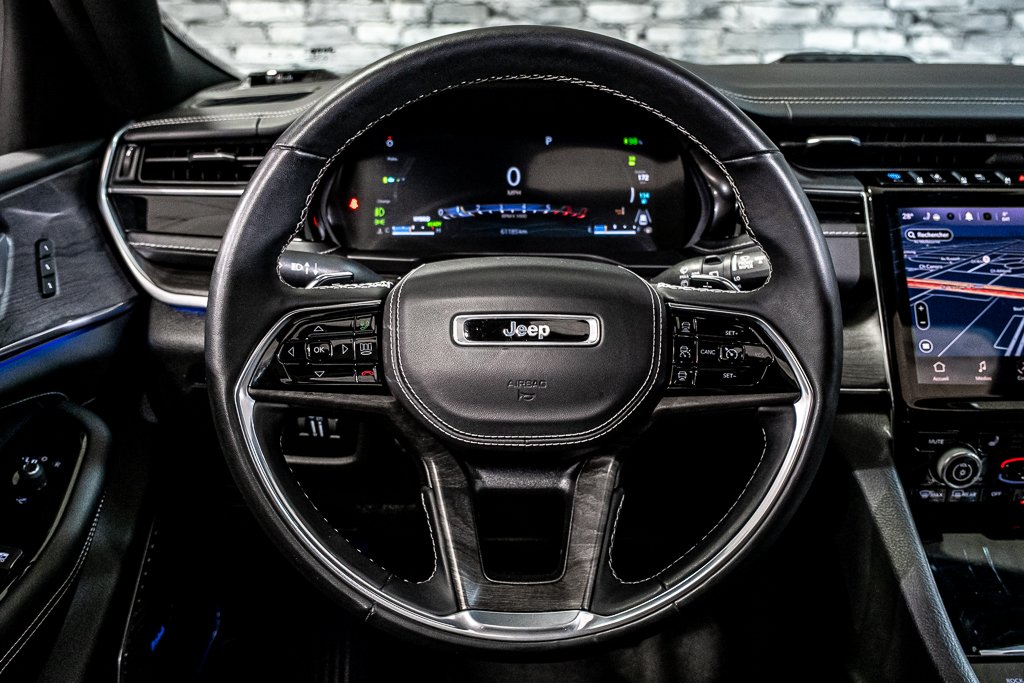 Jeep Grand Cherokee 4xe OVERLAND HYBRID-RECHARGEABLE CUIR TOIT NAV CAM 2022 à Montréal, Québec - 24 - w1024h768px