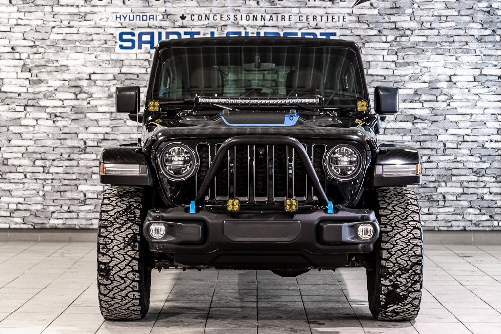 Jeep Wrangler 4xe Unlimited Rubicon Toit Commande Elec Sky 2022 à Montréal, Québec - 6 - w1024h768px