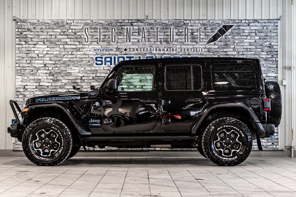 Jeep Wrangler 4xe Unlimited Rubicon Toit Commande Elec Sky 2022 à Montréal, Québec - 8 - w1024h768px
