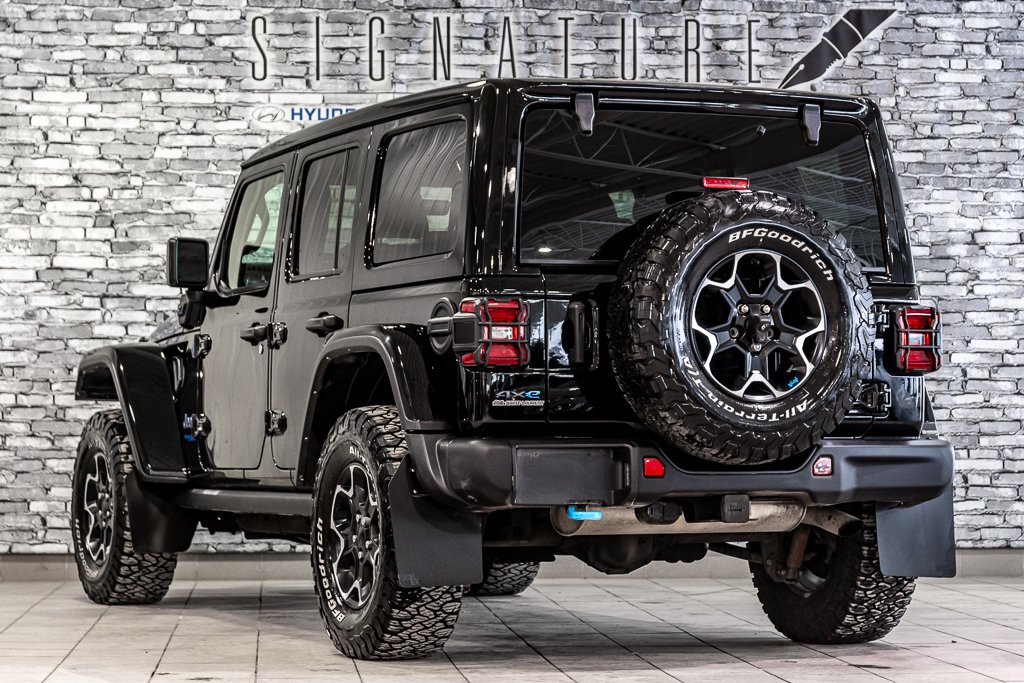 Jeep Wrangler 4xe Unlimited Rubicon Toit Commande Elec Sky 2022 à Montréal, Québec - 10 - w1024h768px