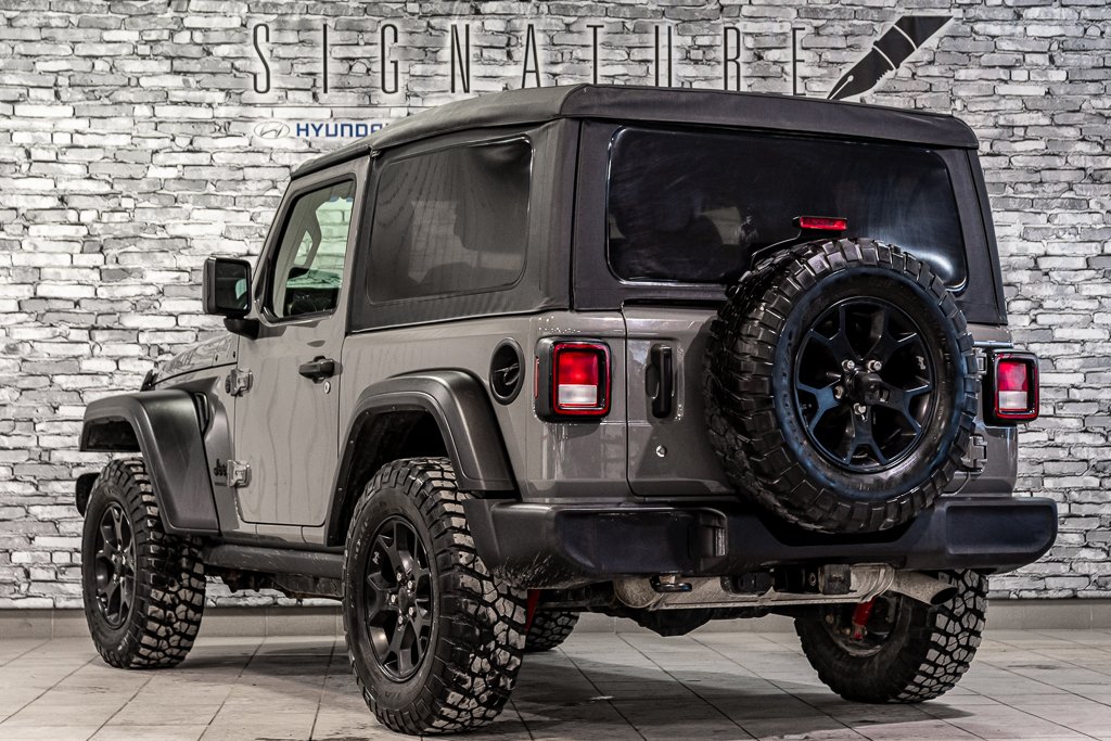 Jeep Wrangler Willys Sport 3.6 V6 AUTOMATIQUE CONVERTIBLE CAMERA 2022 à Montréal, Québec - 9 - w1024h768px