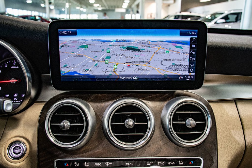 2021 Mercedes-Benz C-Class C 300 4MATIC NIGHT PACK PREMIUM PACK  BURMESTER in Montréal, Quebec - 26 - w1024h768px