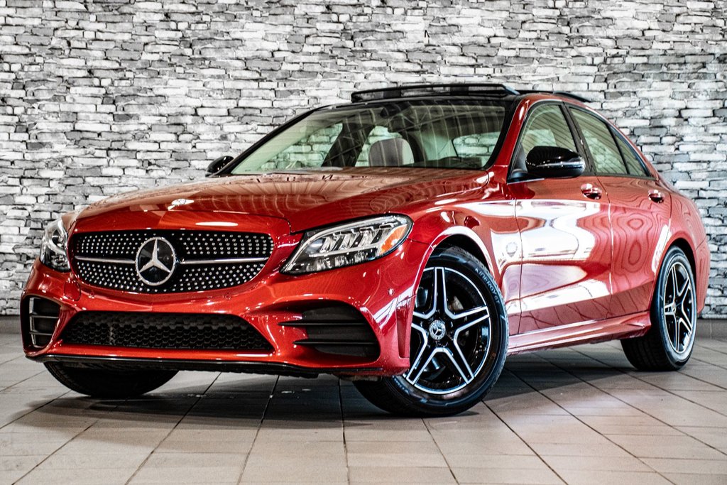 2021 Mercedes-Benz C-Class C 300 4MATIC NIGHT PACK PREMIUM PACK  BURMESTER in Montréal, Quebec - 1 - w1024h768px
