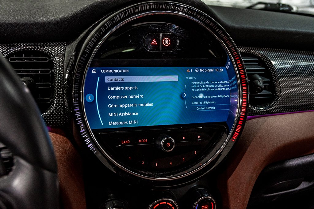 MINI 3 Door John Cooper Works Multitone Roof Cuir Toit Camera 2024 à Montréal, Québec - 23 - w1024h768px