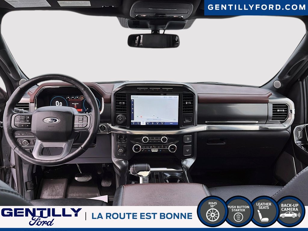 Ford F-150 Lariat,PowerBoost,Groupe 502A,1 Seul Proprio 2023 à Bécancour (Secteur Gentilly), Québec - 9 - w1024h768px