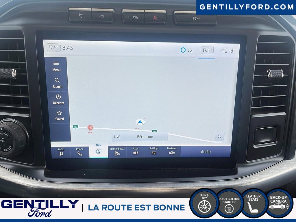 Ford F-150 Lariat,PowerBoost,Groupe 502A,1 Seul Proprio 2023 à Bécancour (Secteur Gentilly), Québec - 17 - w1024h768px