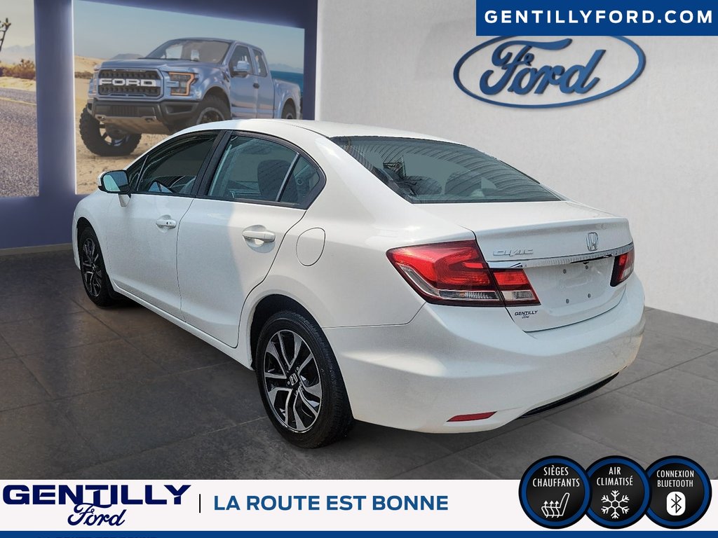 2015 Honda Civic Sedan EX,Automatique,Toit Ouvrant,Gr.Électrique in Bécancour (Gentilly Sector), Quebec - 4 - w1024h768px